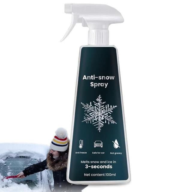 Fast Ice Melting Spray Defrost Spray Windshield Safe And Harmless Deicing  Spray Melt Ice Quickly For Keyhole Car Exhaust Pipe